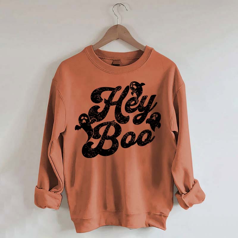 Retro Halloween Boo Sweatshirt