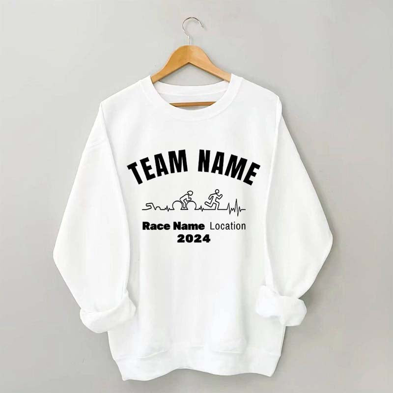 Custom Triathlon Team Sweatshirt