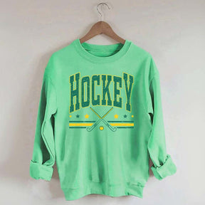 Retro Varsity Hockey Sweatshirt