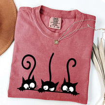 Black Cats Graphic T-Shirt