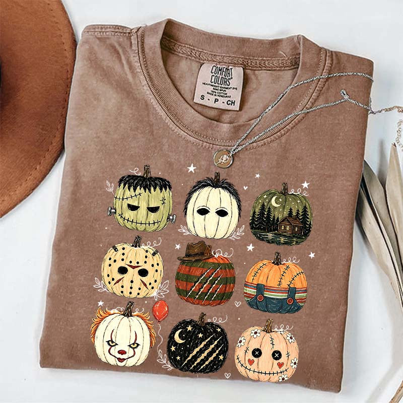 Horror Pumpkin Creepy Season T-Shirt