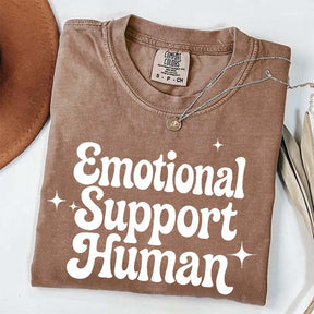 Emotional Support Human Minimalist T-Shirt