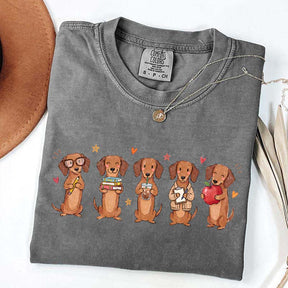 Dachshund Teacher Wiener Dog School T-Shirt
