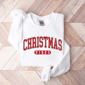 Retro Christmas Vibes Gift Sweatshirt