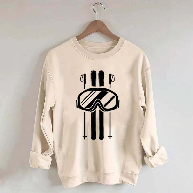 Women's Skiing Aesthetic Ski Sweatshirt