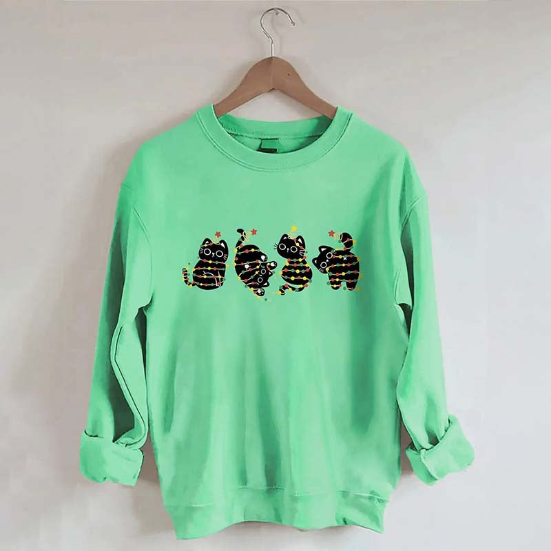 Meowy Christmas Sweatshirt