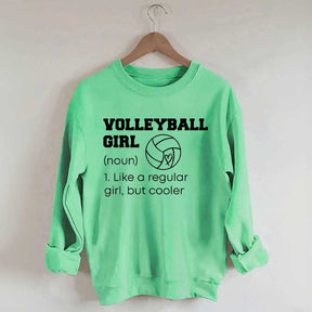 Volleyball Girl Explanation Sweatshirt