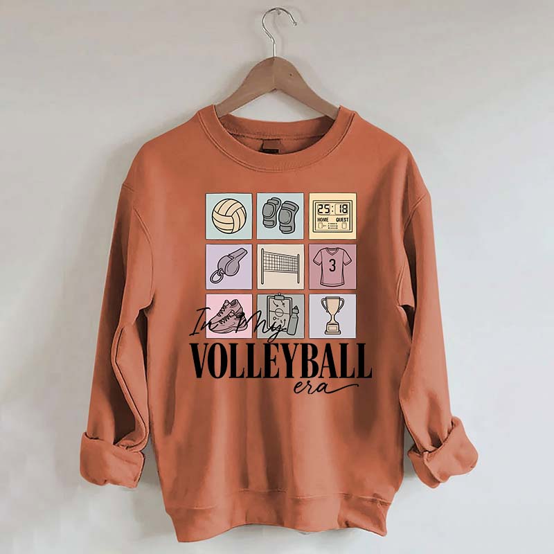 Just A Day In A Life With A Volleyball Girly Sweatshirt