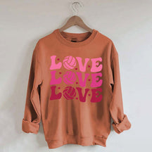Volleyball Valentine's Day Sweatshirt