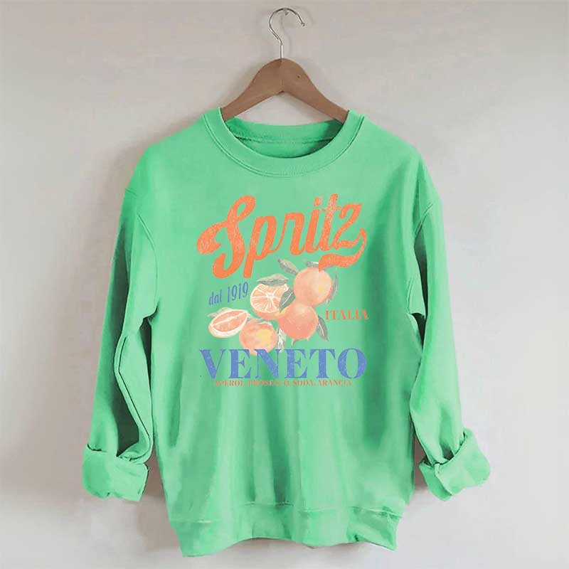 Spritz Italian Cocktail Aperitivo Sweatshirt