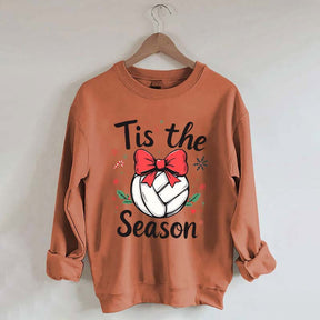 Tis The Season Volleyball Christmas Sweatshirt