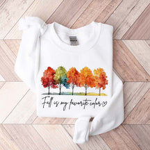 Cozy Fall Leaves Sweatshirt