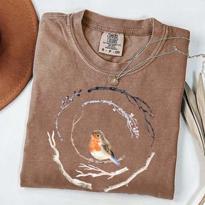 Cute Bird Lover Peace T-Shirt