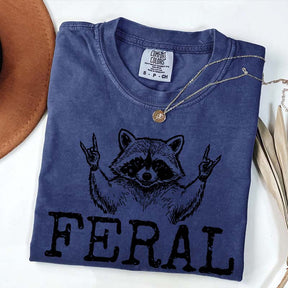 Feral Raccoon Girl T-Shirt