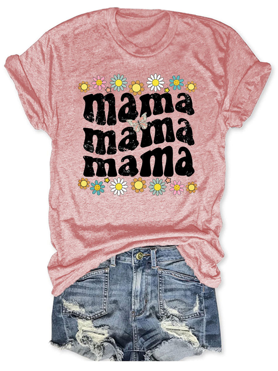 Mama Flower T-shirt