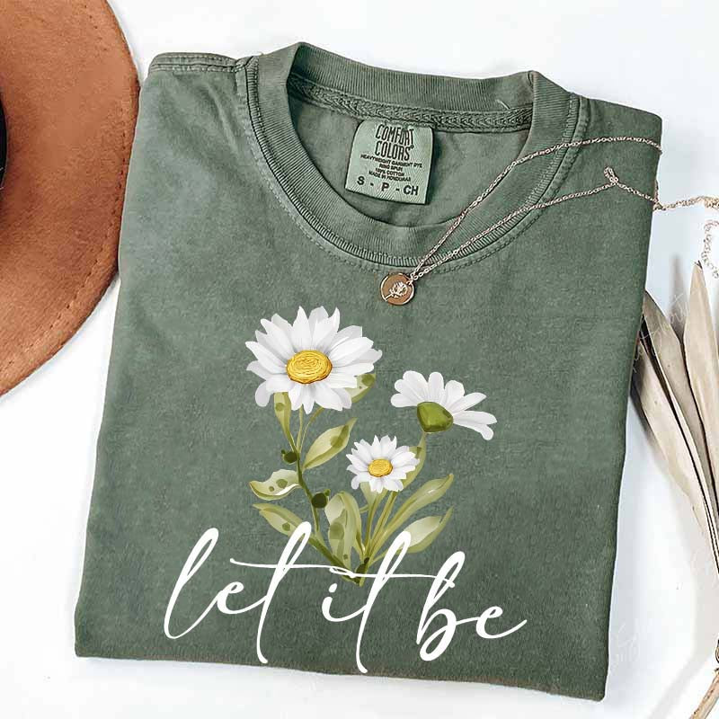 Daisy 'Let it Be' T-Shirt