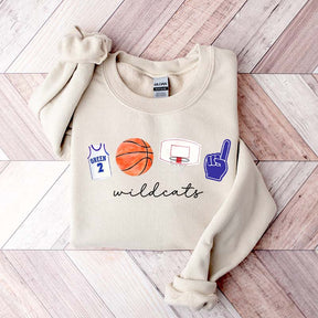 Customizable Basketball Season Sweatshirt