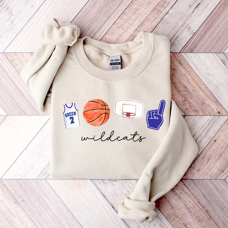 Customizable Basketball Season Sweatshirt