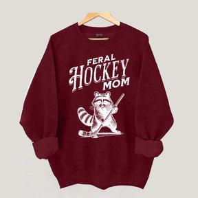 Feral Hockey Mom Sweatshirt