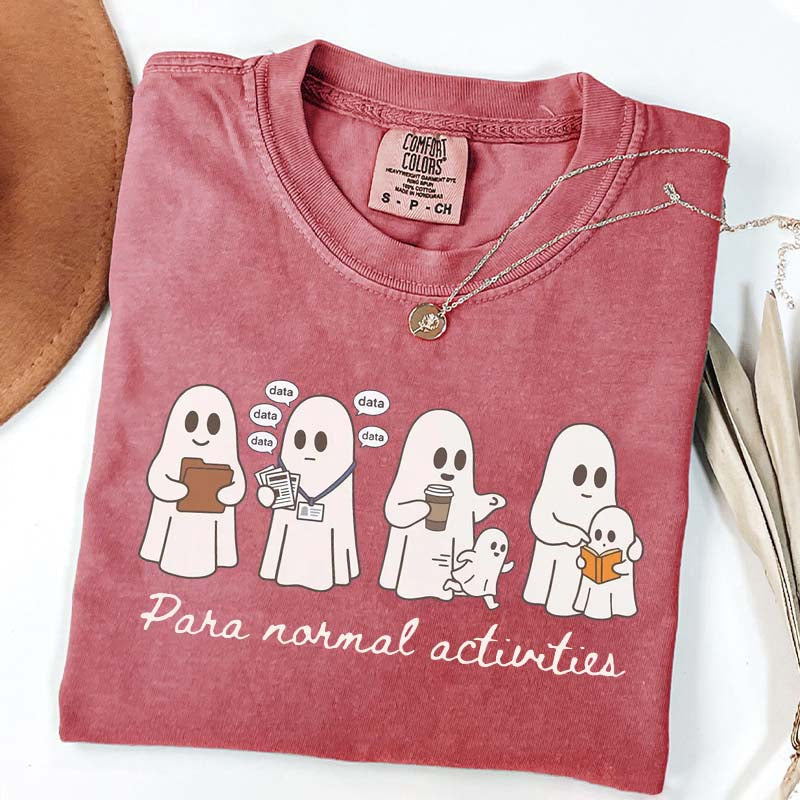 Paraprofessional Halloween Teacher T-Shirt