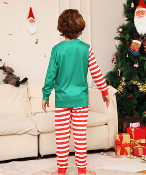 Christmas Parent-Child Pajamas with Santa Fawn