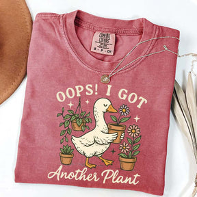 Oops I Got Another Plant Duck T-Shirt