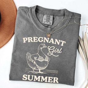 Pregnant Girl Summer T-Shirt