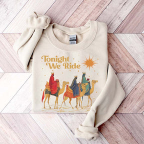 Retro Tonight We Ride Faith Sweatshirt
