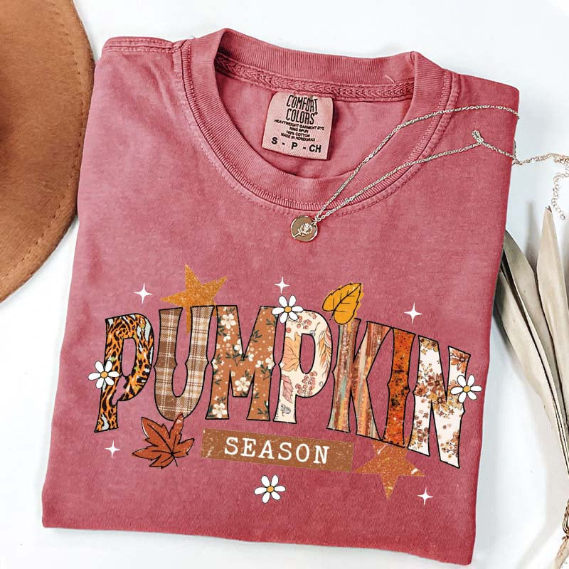 Comfort Colors Pumpkin Season Halloween T-Shirt