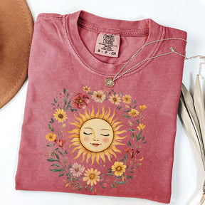 Retro Sunflower Summer Vibes T-Shirt