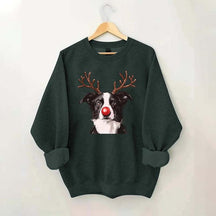 Border Collie Christmas Sweatshirt