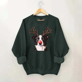 Border Collie Christmas Sweatshirt
