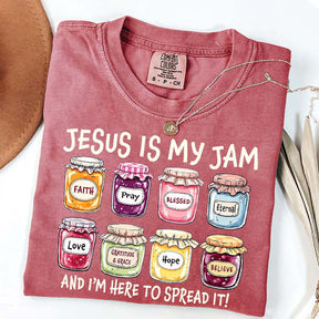 Funny Jesus Is My Jam Religous T-Shirt