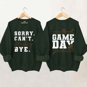 Game Day Hockey Vibes Player Sweatshirt
