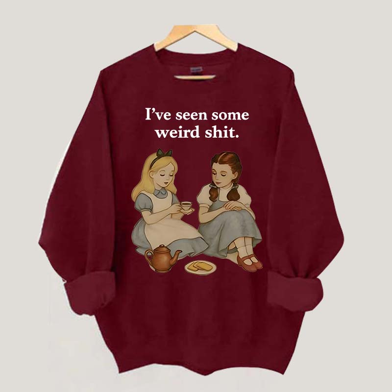 Vintage Girls Funny Sweatshirt