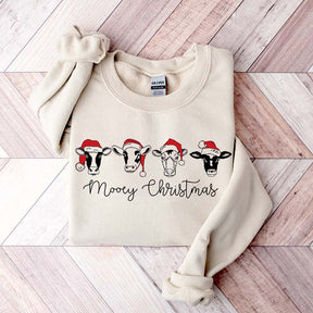 Cow Lover Farm Christmas Gifts Sweatshirt