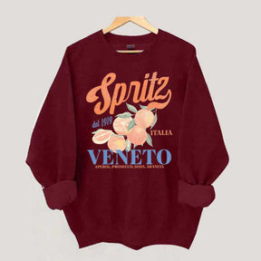 Spritz Italian Cocktail Aperitivo Sweatshirt
