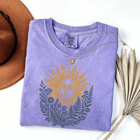 Vintage Mystical Celestial Sun T-Shirt