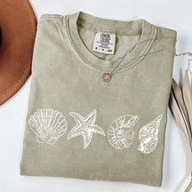 Seashell Coastal Aesthetic T-Shirt