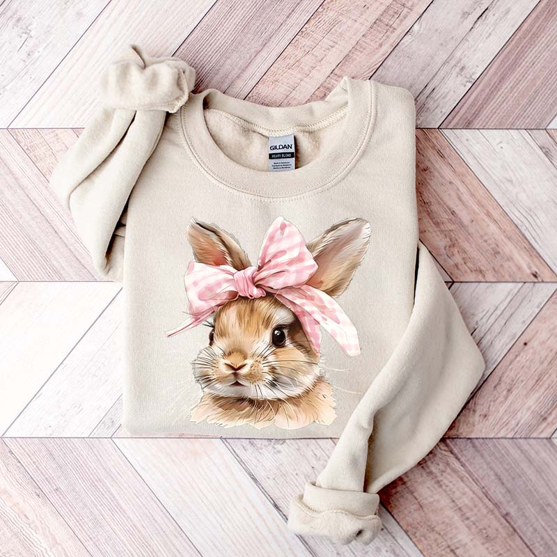 Pink Easter Bunny Sweatshirt