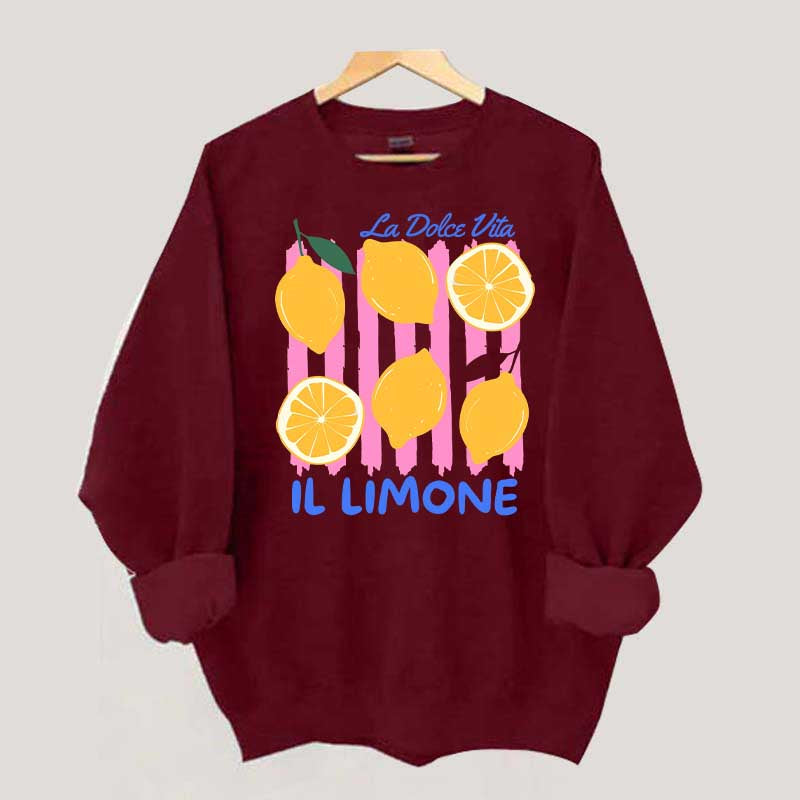Lemon Sweatshirt
