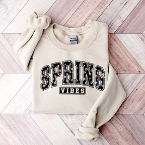 Floral Spring Vibes Sweatshirt