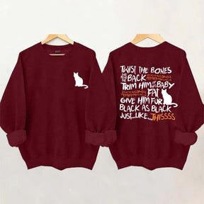 Funny Twist The Bones Cute Hocus Pocus Sweatshirt