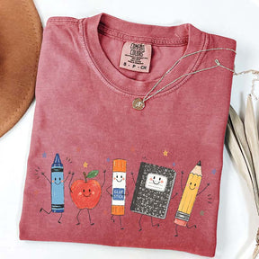 Funny Teacher Life School Supplies T-Shirt