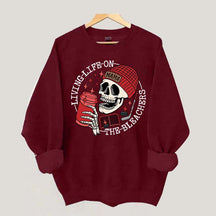 Life on the Bleachers Mom Hockey Sweatshirt