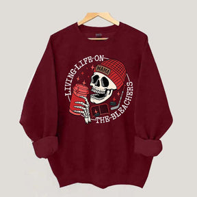 Life on the Bleachers Mom Hockey Sweatshirt
