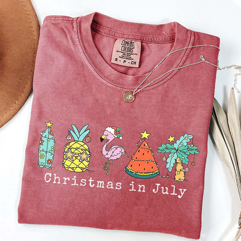 Christmas In July Xmas T-Shirt