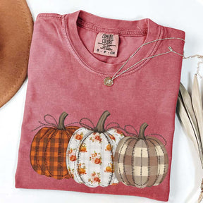 Autumn Fall Pumpkins Retro T-Shirt