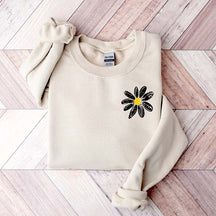 Daisy Retro Floral Sweatshirt
