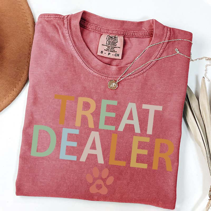 Comfort Colors Treat Dealer Dog T-Shirt
